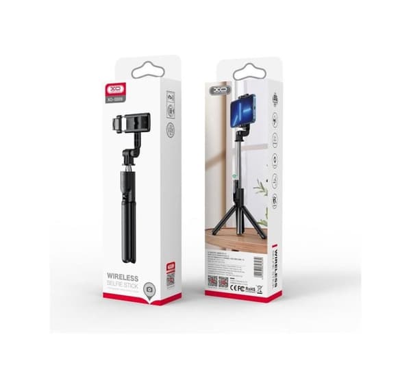 XO Selfie Stick BT Tripod SS09, svart