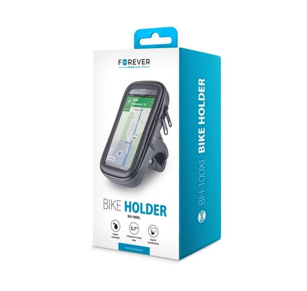 Forever telefonholder for sykkel BH-100XL, svart