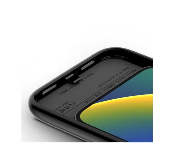 Tech-Protect-deksel PowerCase 8500mAh Apple iPhone 15 Pro Max, svart