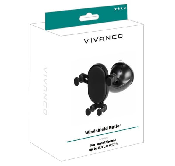 Vivanco biltelefonfäste Windshield Butler (61636)