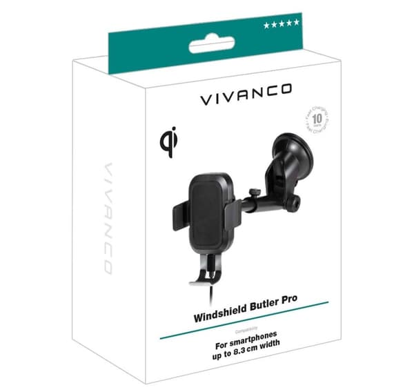 Vivanco biltelefonfeste Butler Pro QI (61637)