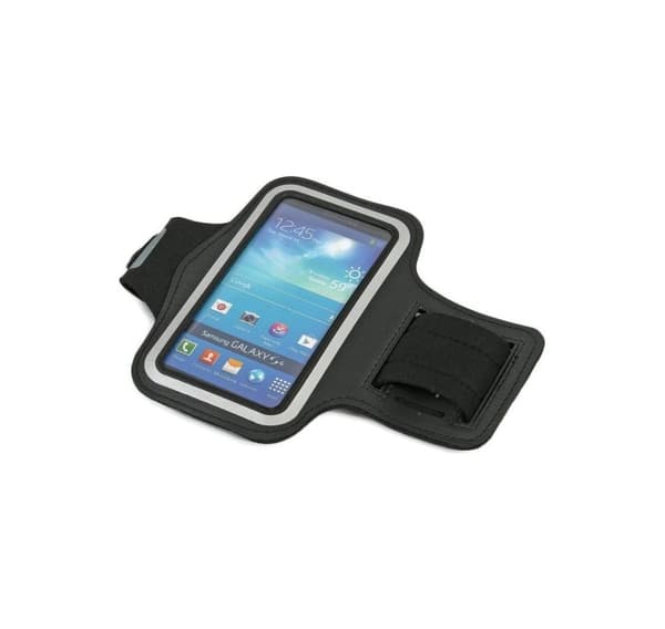 Platinet smarttelefonarmbånd HQ, svart (42053)