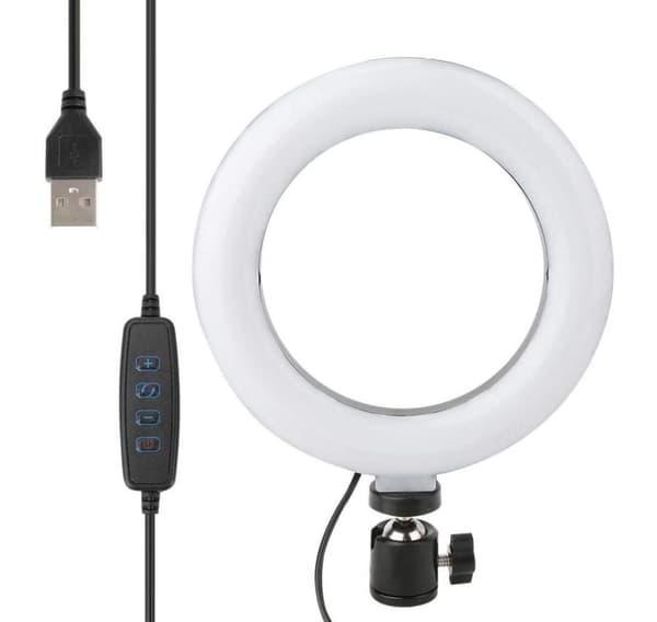 Platinet ringlys PMRL6 Vlog LED Desktop 6"