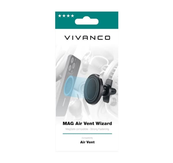 Vivanco biltelefonholder MAG Air Vent Wizard (63260)