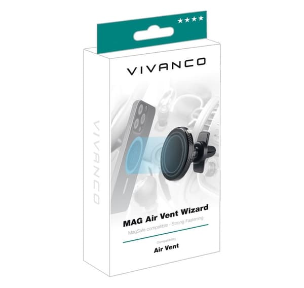 Vivanco biltelefonholder MAG Air Vent Wizard (63260)