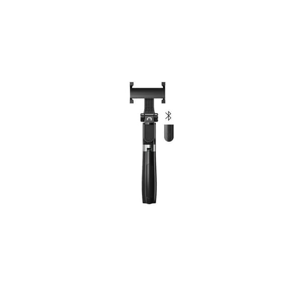 Natec selfie stick-stativ Alvito BT, svart