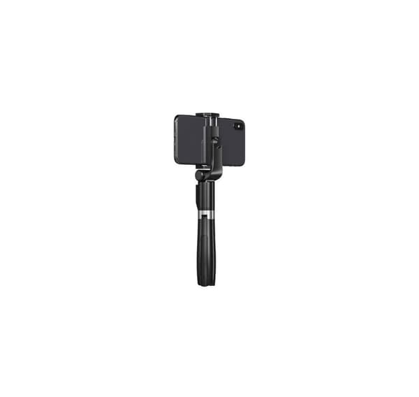 Natec selfie stick-stativ Alvito BT, svart