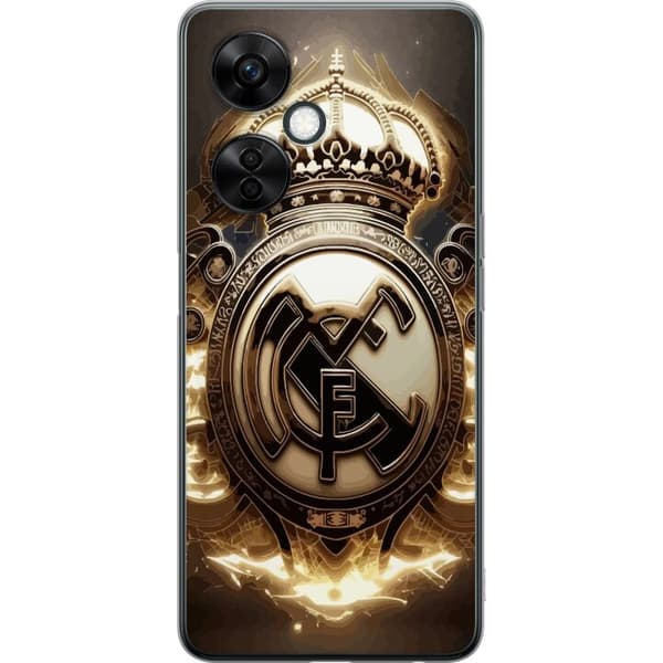 OnePlus Nord CE3 Gennemsigtig cover Real Madrid