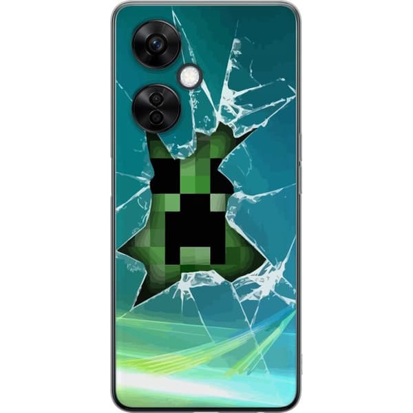 OnePlus Nord CE3 Gjennomsiktig deksel Minecraft