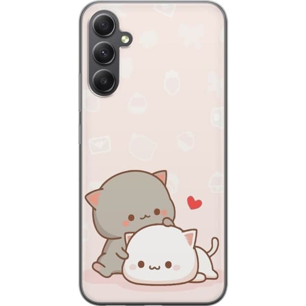 Samsung Galaxy S23 FE Genomskinligt Skal Kawaii