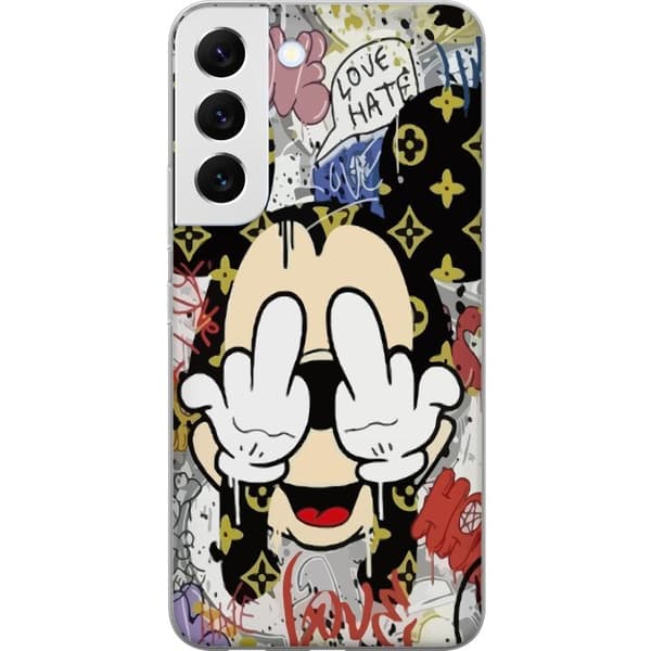 Samsung Galaxy S22 5G Gennemsigtig cover Anders And LV