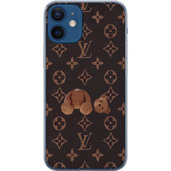 Apple iPhone 12  Gjennomsiktig deksel Louis V Teddy bjørn