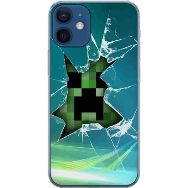 Apple iPhone 12  Gennemsigtig cover Minecraft