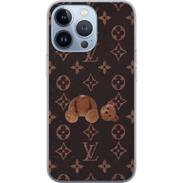 Apple iPhone 13 Pro Gennemsigtig cover Louis V Teddybjørn