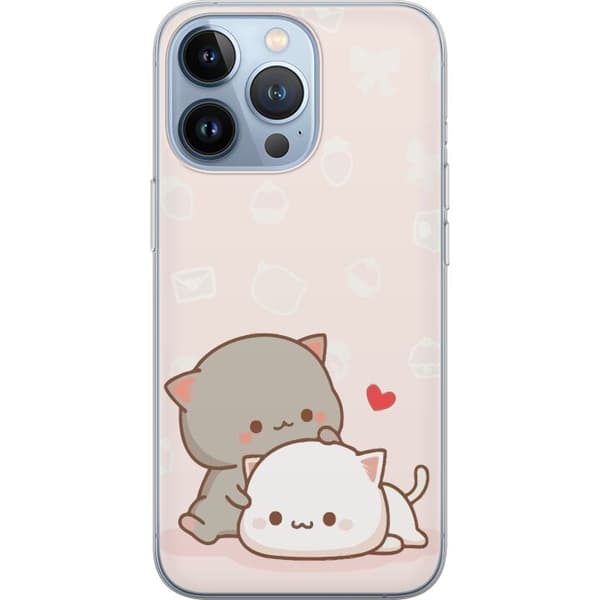 Apple iPhone 13 Pro Läpinäkyvä kuori Kawaii