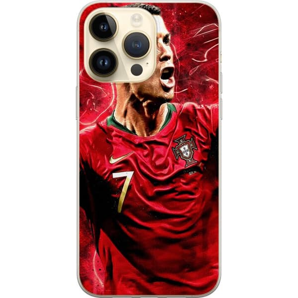 Apple iPhone 14 Pro Max Genomskinligt Skal Ronaldo
