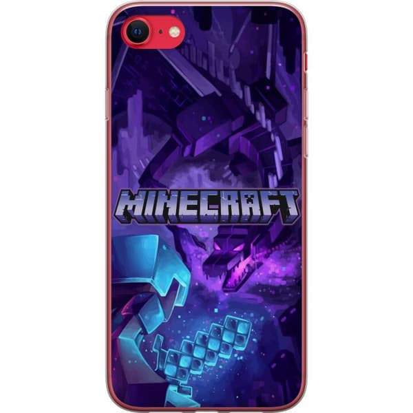 Apple iPhone SE (2020) Genomskinligt Skal Minecraft