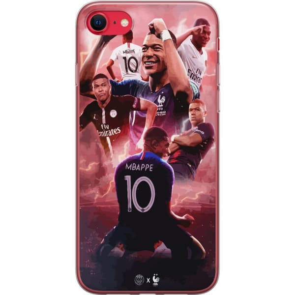 Apple iPhone SE (2022) Gennemsigtig cover Mbappe