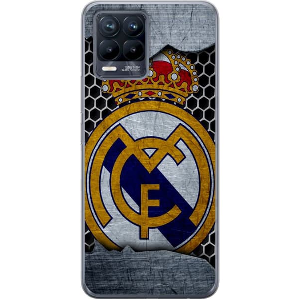 Realme 8 Gjennomsiktig deksel Real Madrid