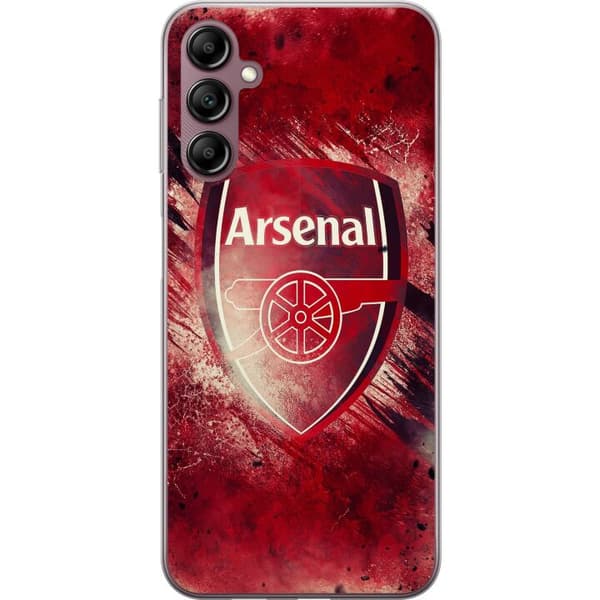 Samsung Galaxy A14 5G Läpinäkyvä kuori Arsenal
