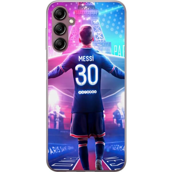 Samsung Galaxy A14 5G Läpinäkyvä kuori Messi