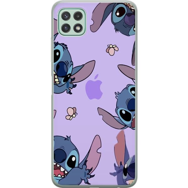 Samsung Galaxy A22 5G Läpinäkyvä kuori Ommella