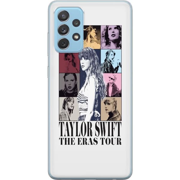 Samsung Galaxy A52 5G Läpinäkyvä kuori Taylor Swift