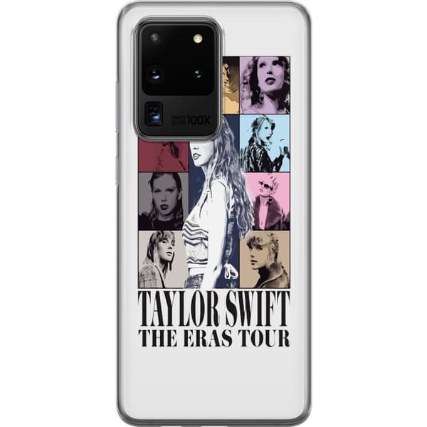 Samsung Galaxy S20 Ultra Läpinäkyvä kuori Taylor Swift
