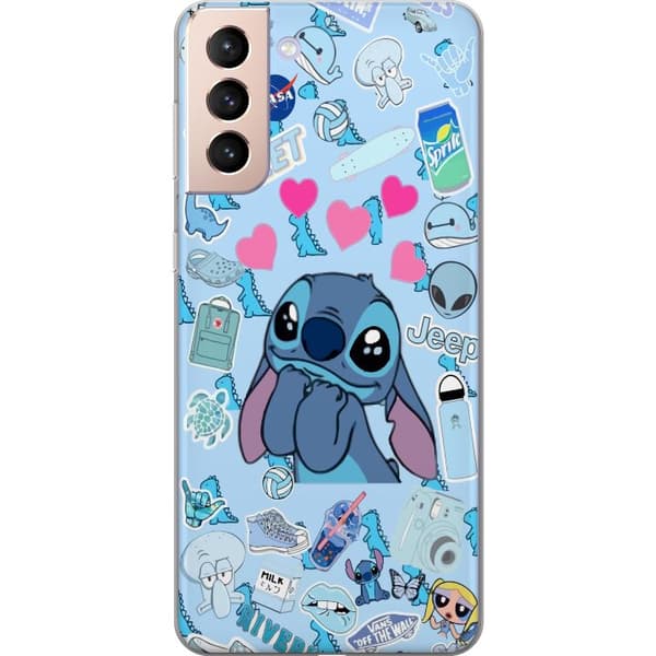 Samsung Galaxy S21 Genomskinligt Skal stitch