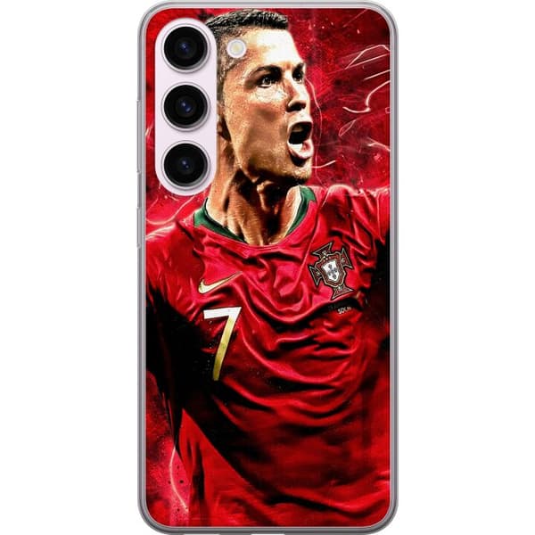 Samsung Galaxy S23 Genomskinligt Skal Ronaldo
