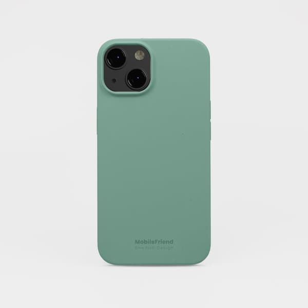 MobileFriend silikone etui iPhone 14 Plus Hyggelig grøn