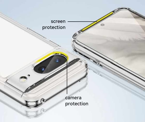 Google Pixel 7 - Transparent skal