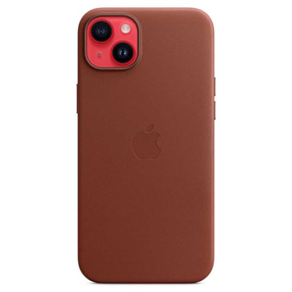 Apple Peite Iphone 14 Plus Leather Ruskea