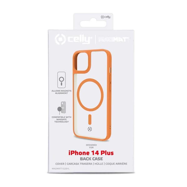 Celly Dække Magsafe Iphone 14 Plus Transparent