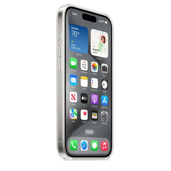 Apple Sag Iphone 15 Pro Magsafe Transparent