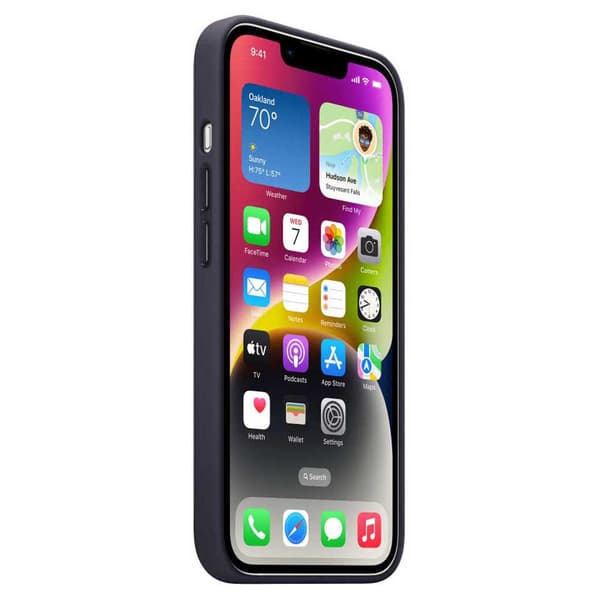 Apple Dække Iphone 14 Leather Brun