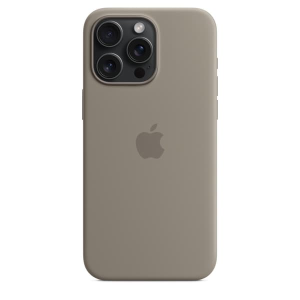 Apple Silikone Etui Iphone 15 Pro Max Transparent