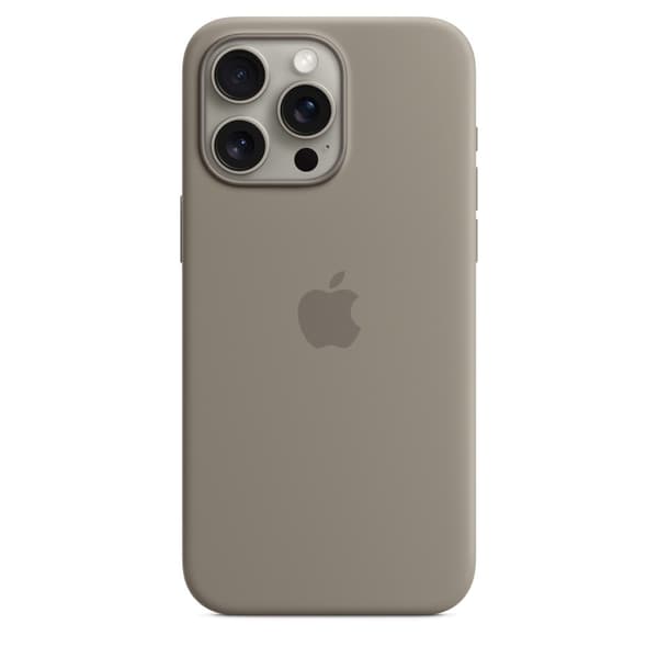 Apple Silikone Etui Iphone 15 Pro Max Transparent