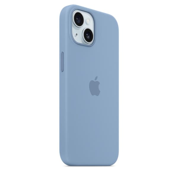Apple Silikone Etui Iphone 15 Blå