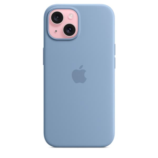 Apple Silikone Etui Iphone 15 Blå