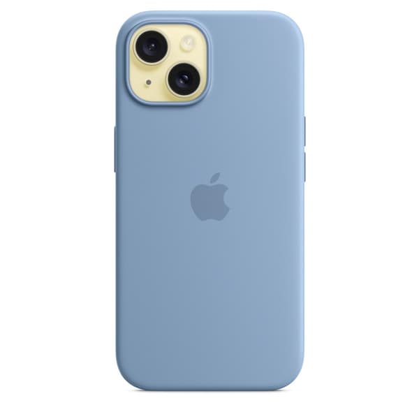 Apple Silikone Etui Iphone 15 Blå