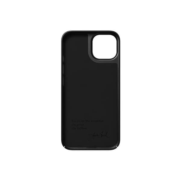 Nudient iPhone 14 Kuori Thin Case MagSafe Ink Black