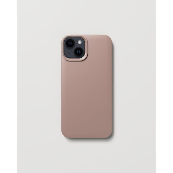 Nudient iPhone 14 Deksel Thin Case MagSafe Dusty Pink