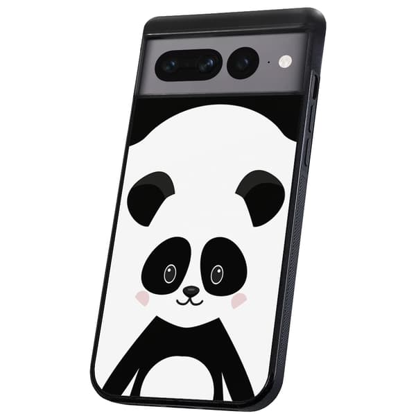 Google Pixel 7A - Deksel/Mobildeksel Cute Panda