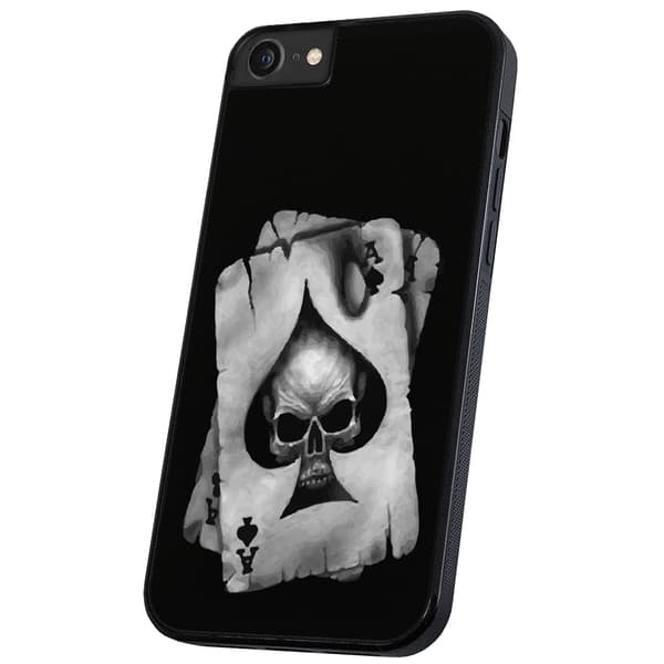 iPhone 6/7/8 Plus - Kuoret/Suojakuori Kallo Pelikortti