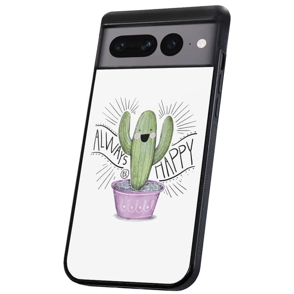 Google Pixel 8 Pro - Kuoret/Suojakuori Happy Cactus
