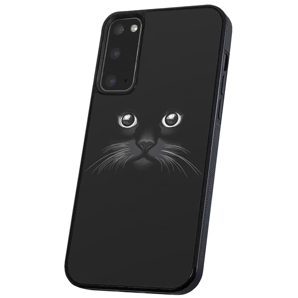 Samsung Galaxy S10 - Deksel/Mobildeksel Svart Katt