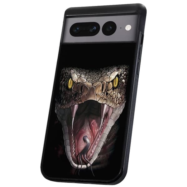 Google Pixel 7A - Deksel/Mobildeksel Snake