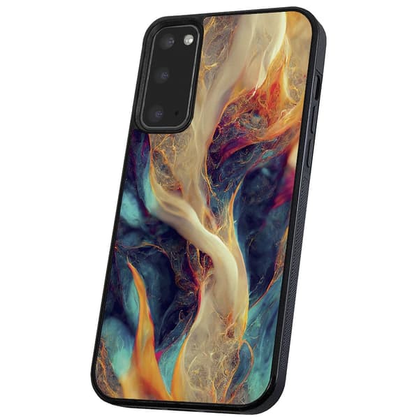 Samsung Galaxy S10 - Cover/Mobilcover Abstrakt Mønster