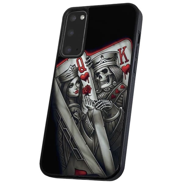 Samsung Galaxy S10 - Deksel/Mobildeksel King Queen Kortstokk